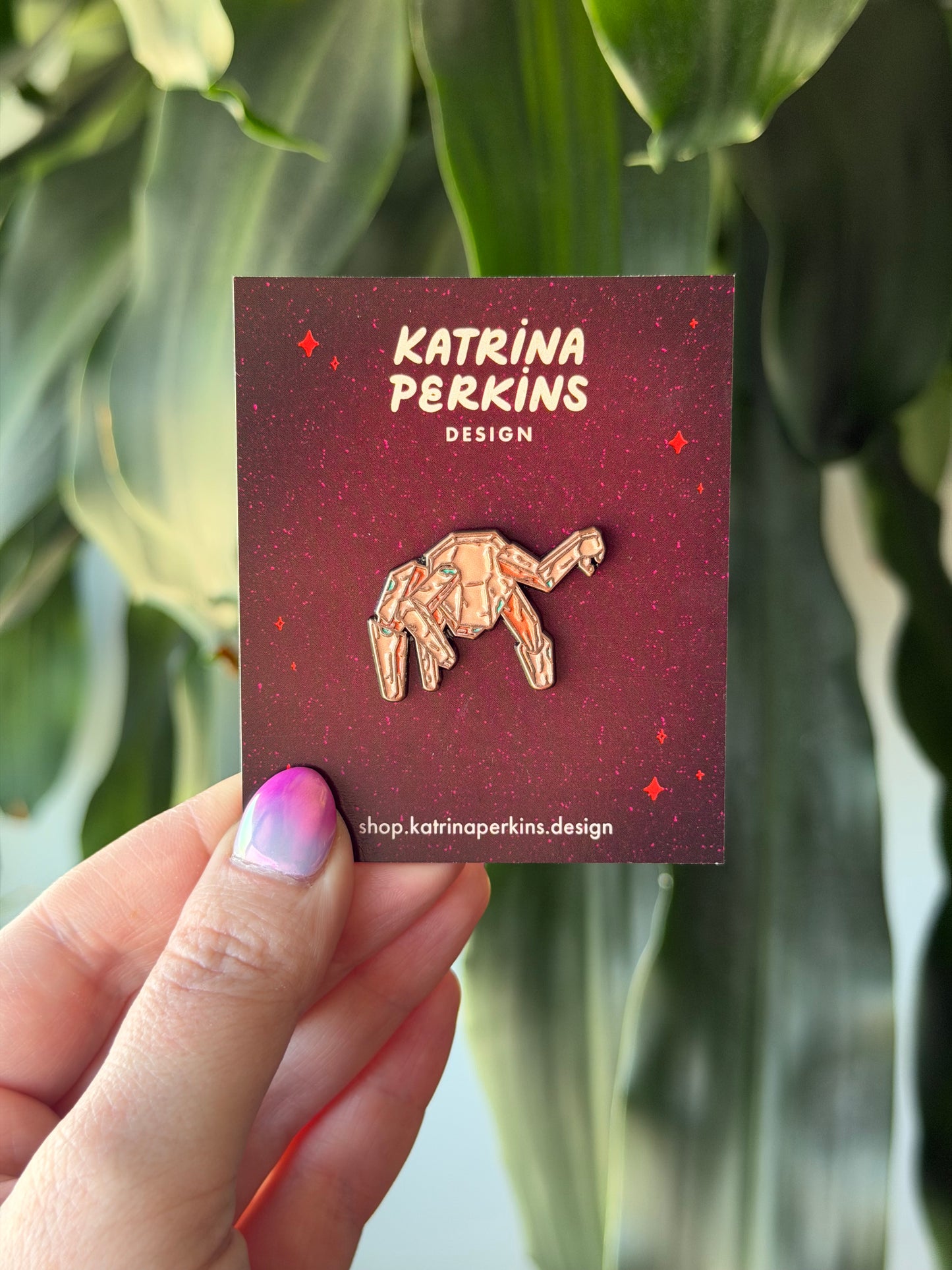 Rocky Enamel Pin