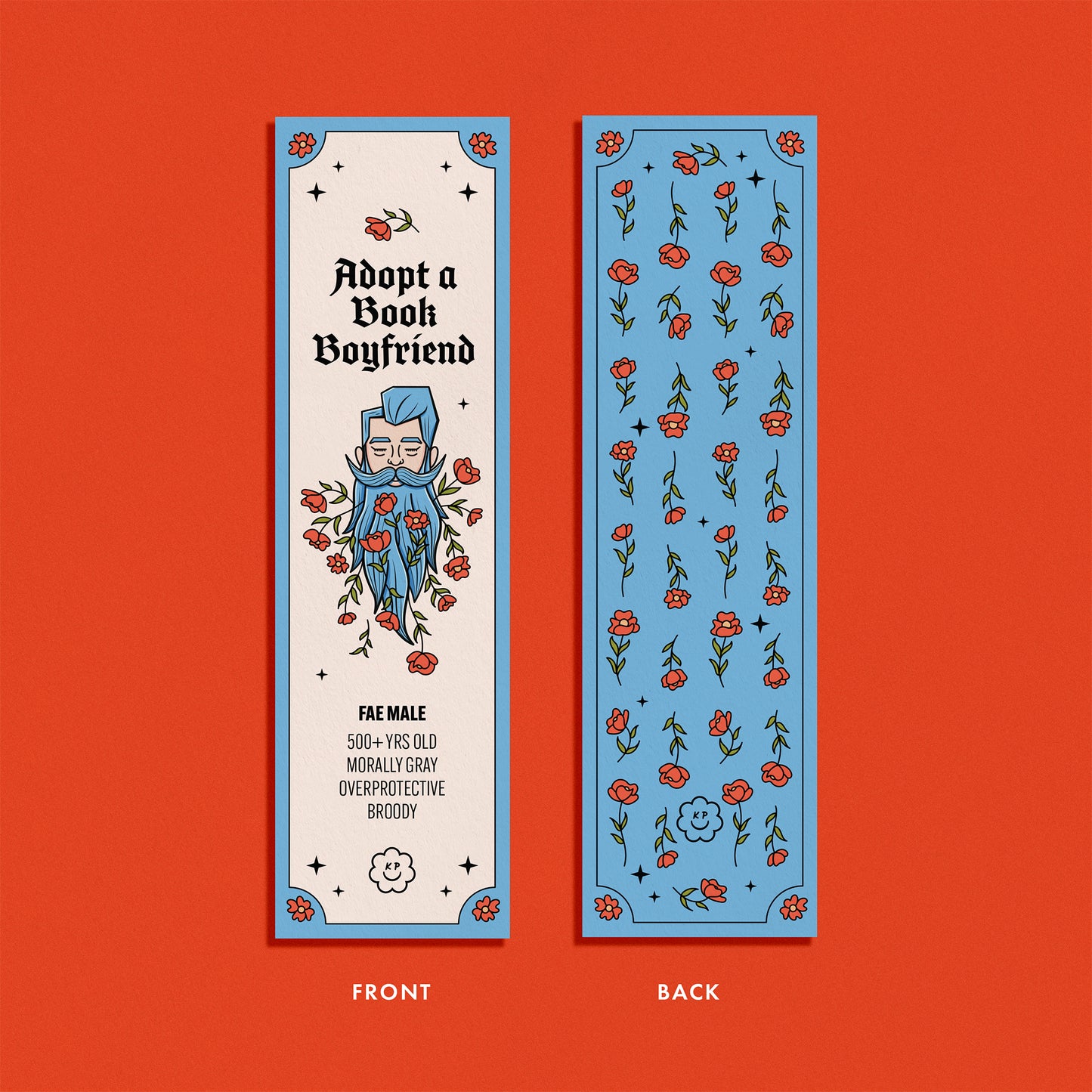 Adopt A Book Boyfriend Bookmark