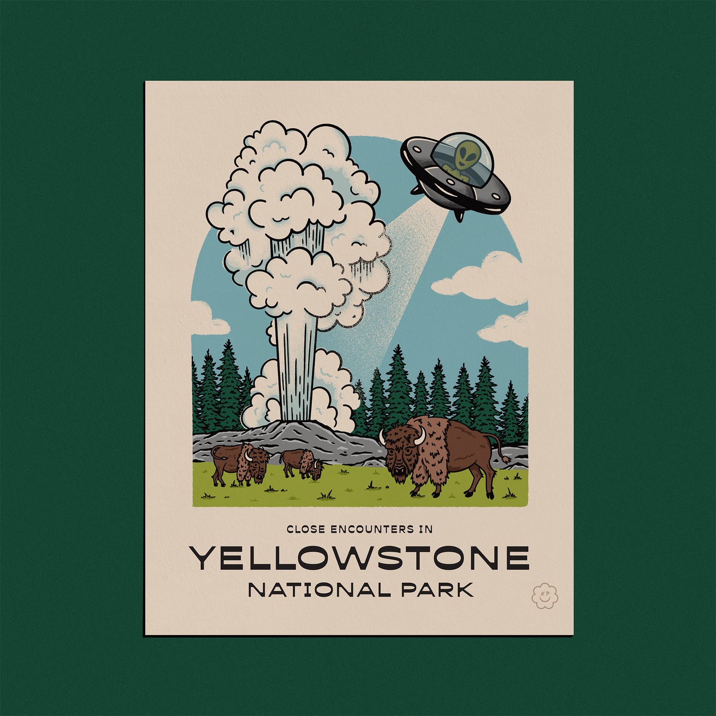 Close Encounters - Yellowstone National Park