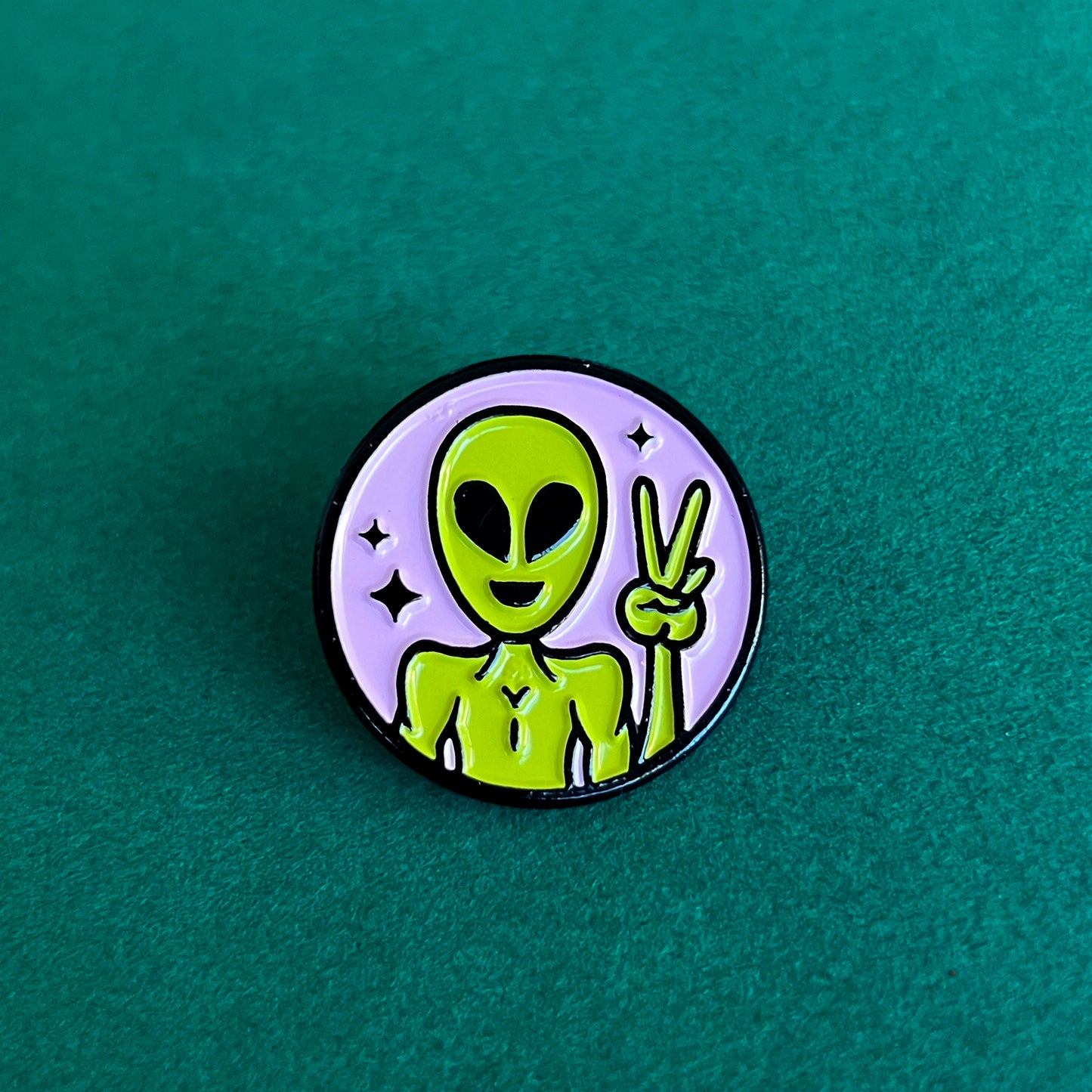 Cosmo the Alien Enamel Pin