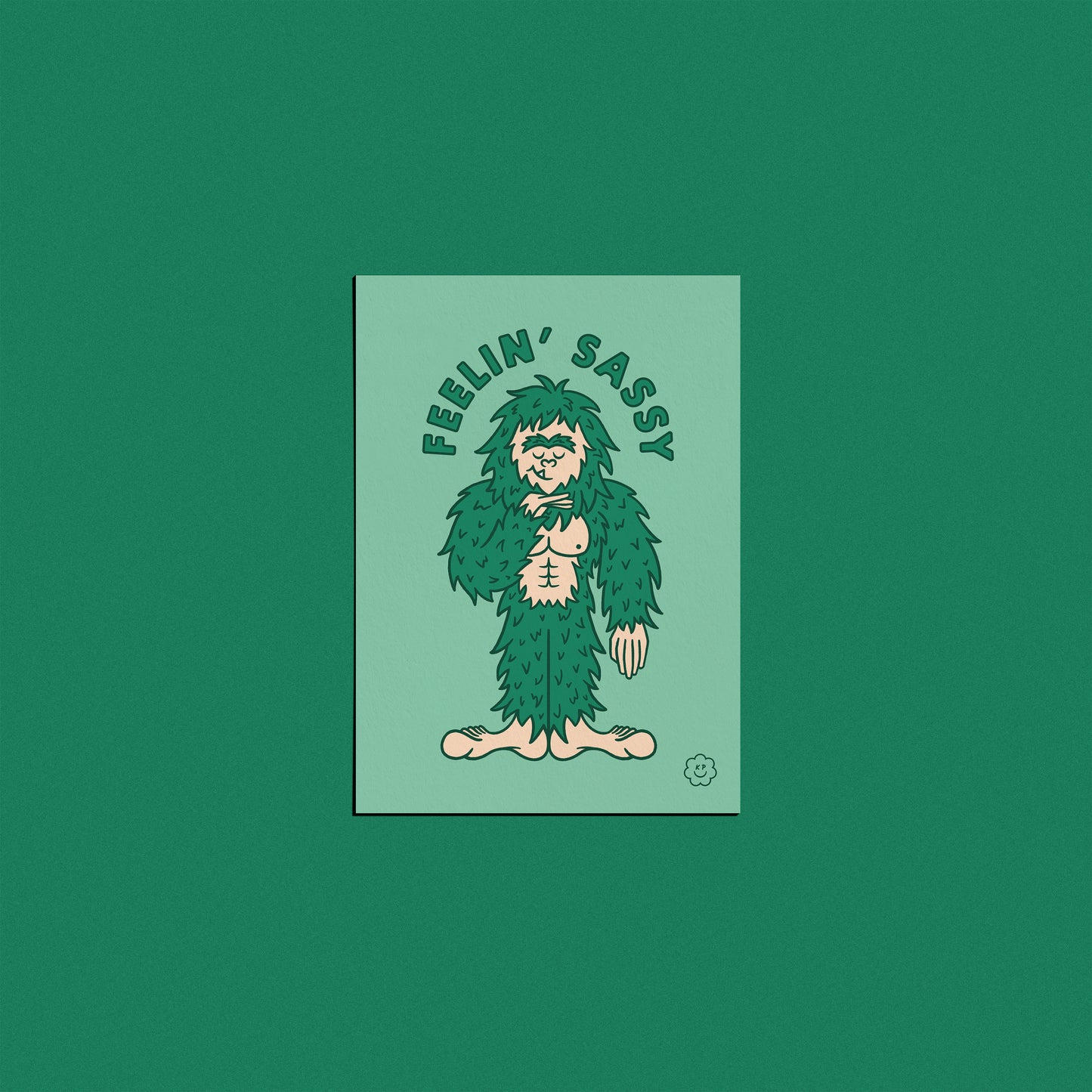 Feelin' Sassy Print Green