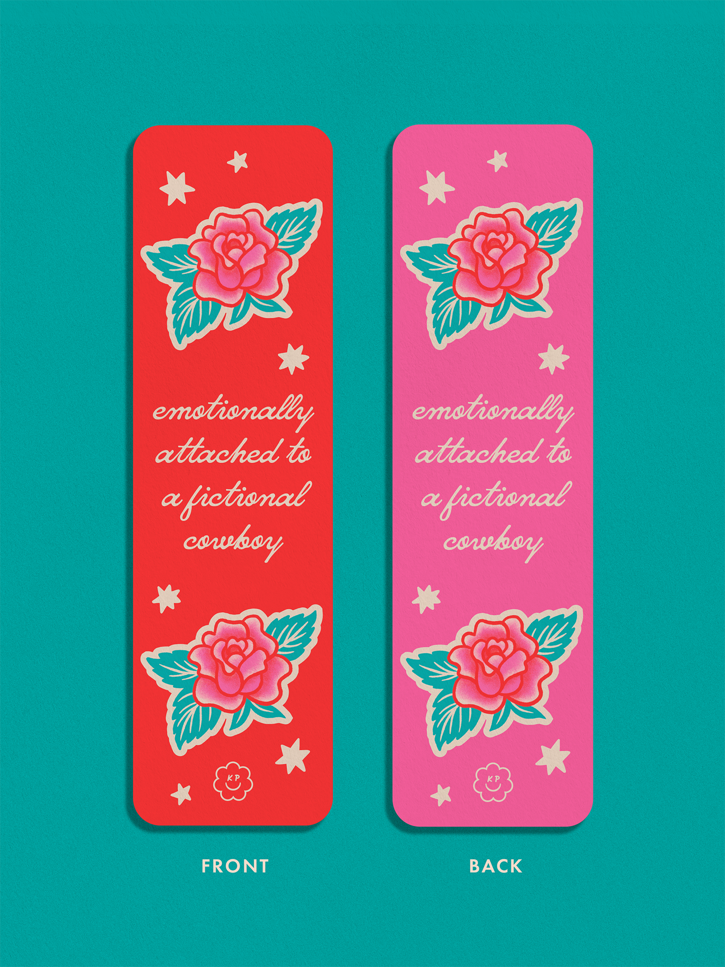 Fictional Cowboy Bookmark