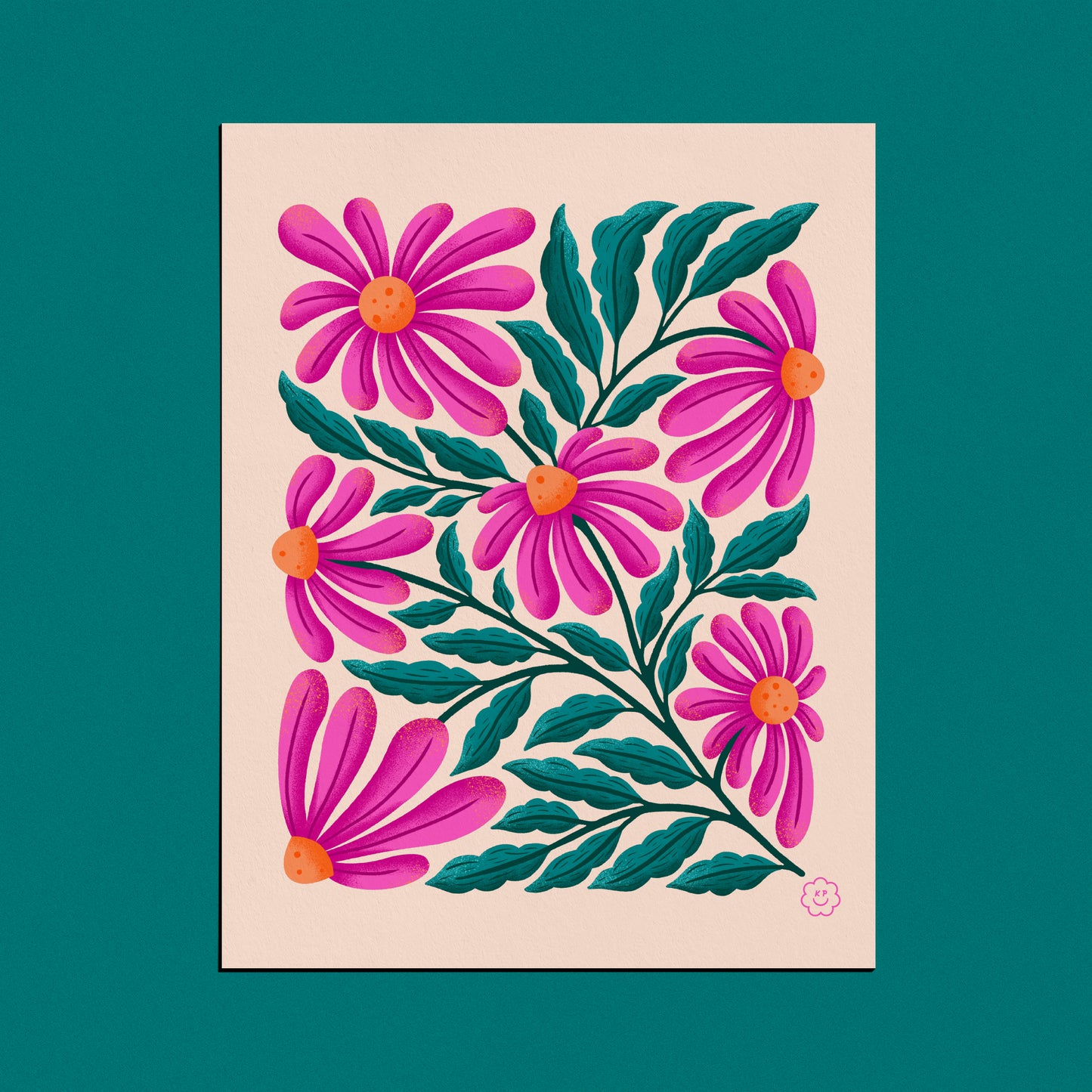 Lazy Daisy - Raspberry