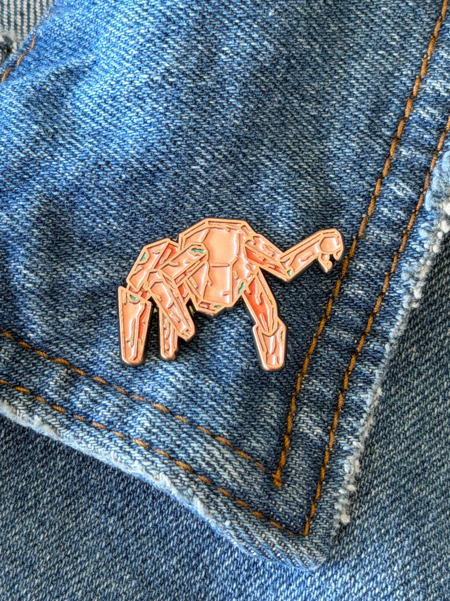 Rocky Enamel Pin