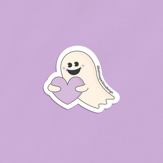 Ghost Boo Sticker