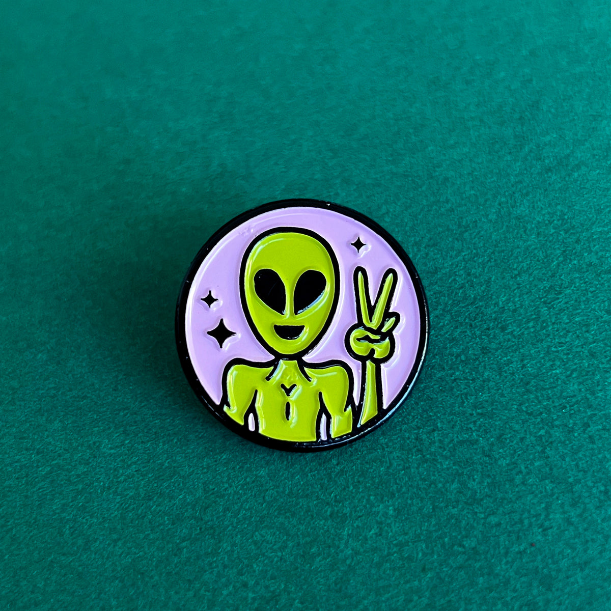 Cosmo Con Pin Cosmo the Alien Enamel Pin – Katrina Perkins Design