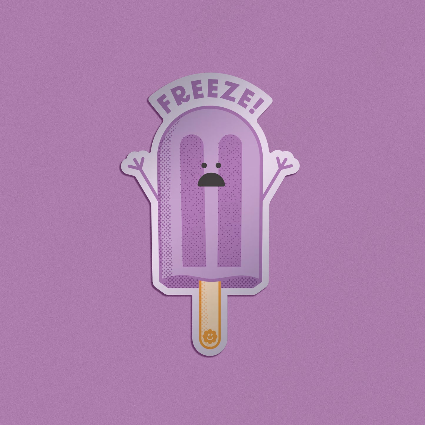 Freeze Popsicle Sticker