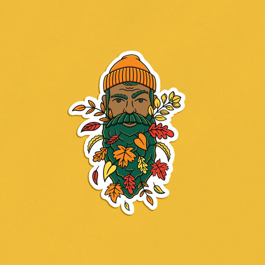 Pretty Beards - Lumberjack Sticker