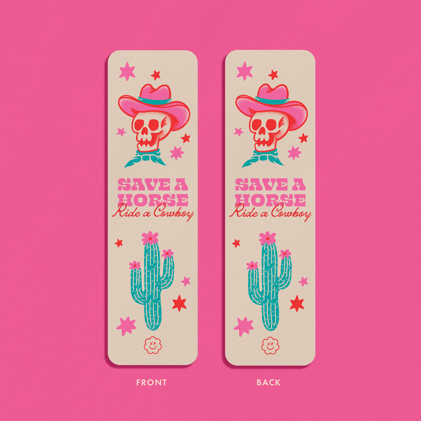 Ride A Cowboy Bookmark