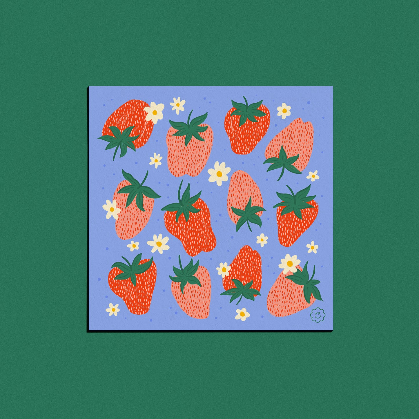 Strawberries - Blue