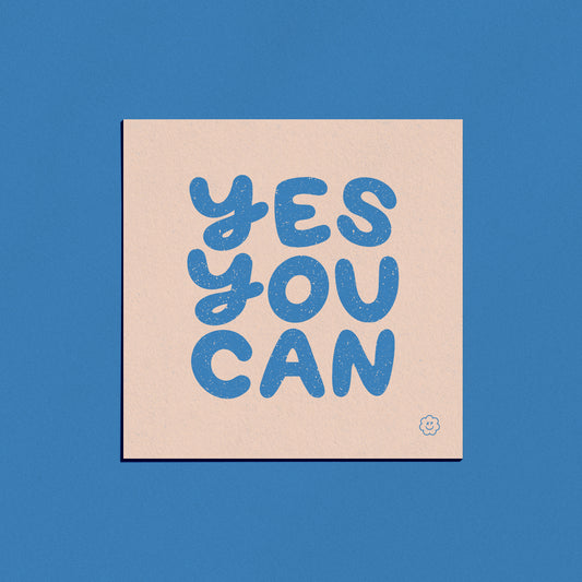 Yes You Can - Blue