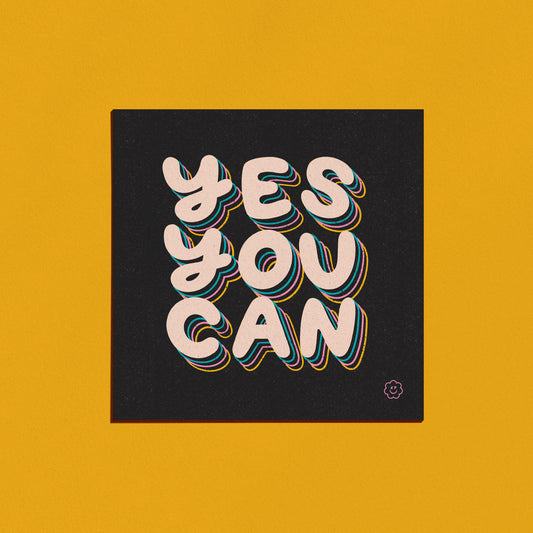 Yes You Can - Black